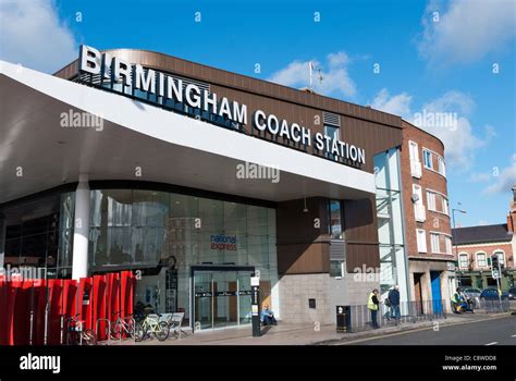 Birmingham Coach Station In Digbeth Birmingham Stock Photo Alamy