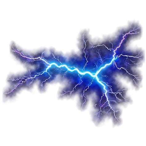 Download Vibrant Blue Lightning Png 69