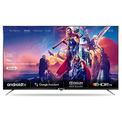 Kodak Cm Inch Qled Ultra Hd K Smart Google Tv Hdr W