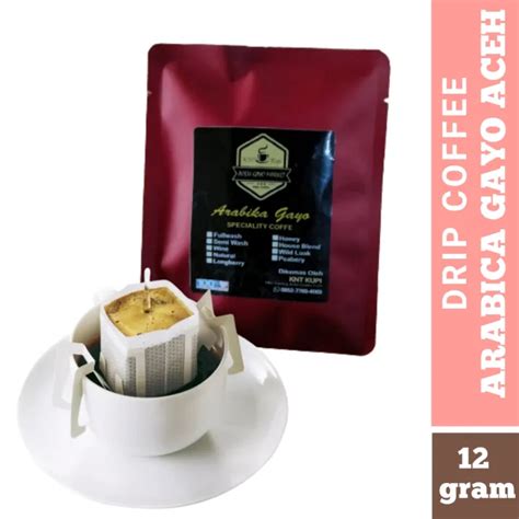 KOPI ARABICA ARABIKA GAYO ACEH ASLI ORIGINAL SPECIALTY DRIP FILTER KOPI