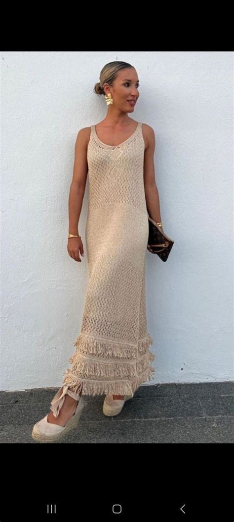 Pin By Natali Neff On Crochet Dress Crochet Maxi Dress