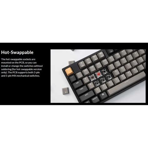 Jual Keychron C Pro Qmk Via Rgb Backlight Hot Swapp Shopee Indonesia