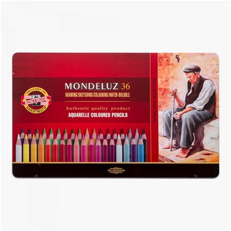 Koh I Noor Mondeluz Aquarell Colored Pencils Set Of