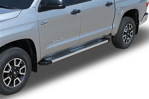 2007 2021 Toyota Tundra CrewMax OEM Style 6 Running Boards Silver