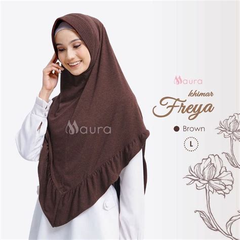 Jual Freya Khimar By Maura Shopee Indonesia