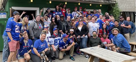 Official Buffalo Bills Backer Bar Cheerful Bullpen