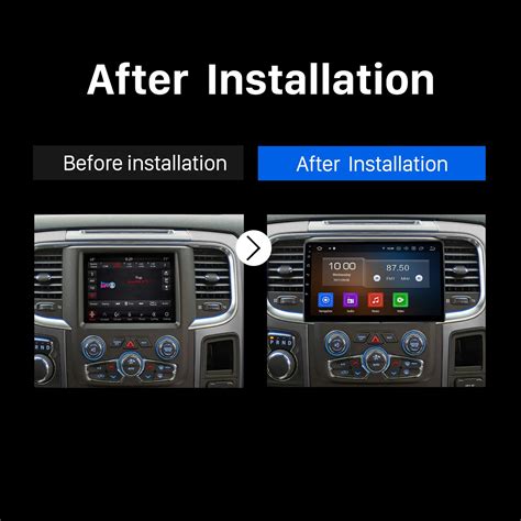 CarPlay HD Touchscreen Head Unit Radio für 2020 DODGE RAM GPS