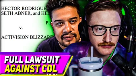 Scump And Hecz FULL LAWSUIT Vs Activision Blizzard YouTube