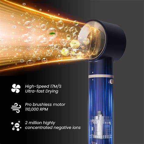 Bldc High Speed Hot Air Brush Dryer Volume Hair Blowout Dryer Brush Air Wrap Curler Barrel Hot