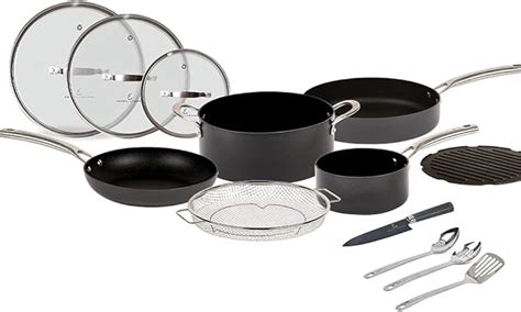 Emeril Everyday Lagasse Kitchen Cookware Forever Pans Pots And Pans Set With Lids