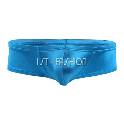 Sexy Men Bikini Underwear Wet Look Low Rise Pouch Briefs Thong Shorts Underpants Ebay