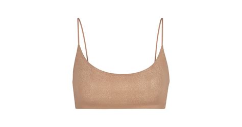 Track Naked Shine Scoop Bralette Sienna M At Skims