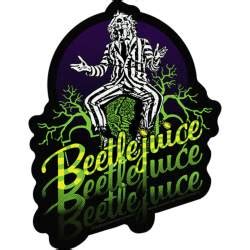 Beetlejuice Stickers, Decals & Bumper Stickers