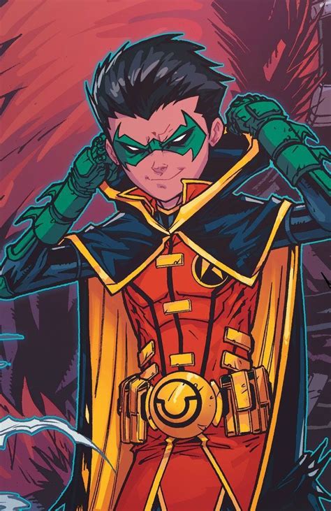 Damian Wayne Is Part Of Batman Universe Awesome Robin Desenho Super Herói Heróis De