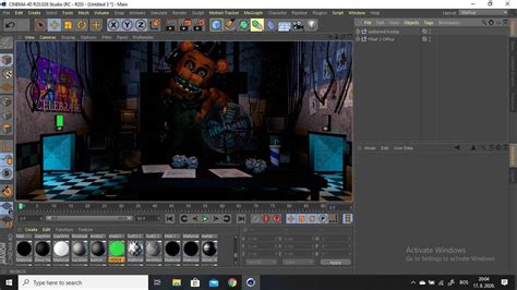 Fnaf 2 Map C4d By Goldenfreddyyt On Deviantart