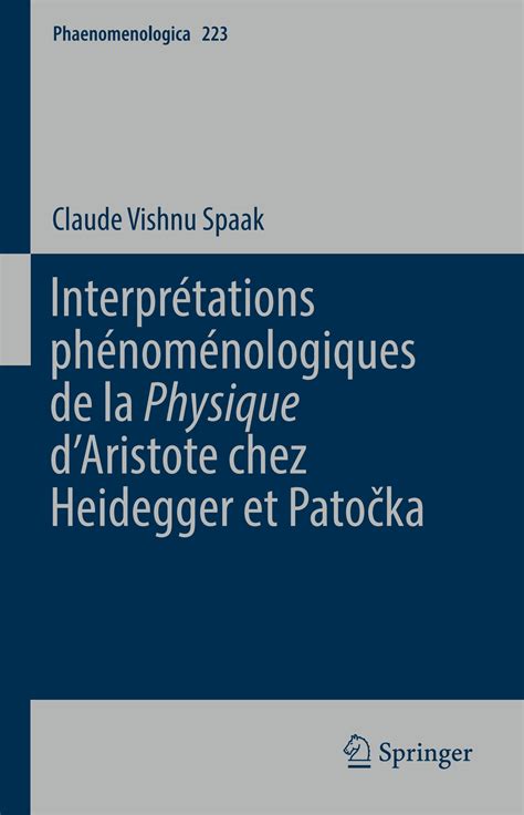 SOLUTION Phaenomenologica 223 Claude Vishnu Spaak Auth Interpr Tations