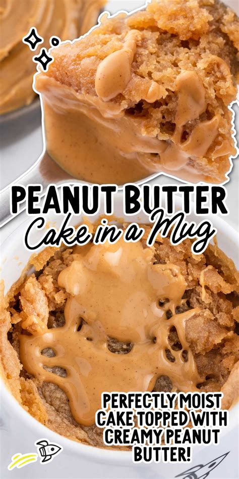 Peanut Butter Cake In A Mug Spaceships And Laser Beams