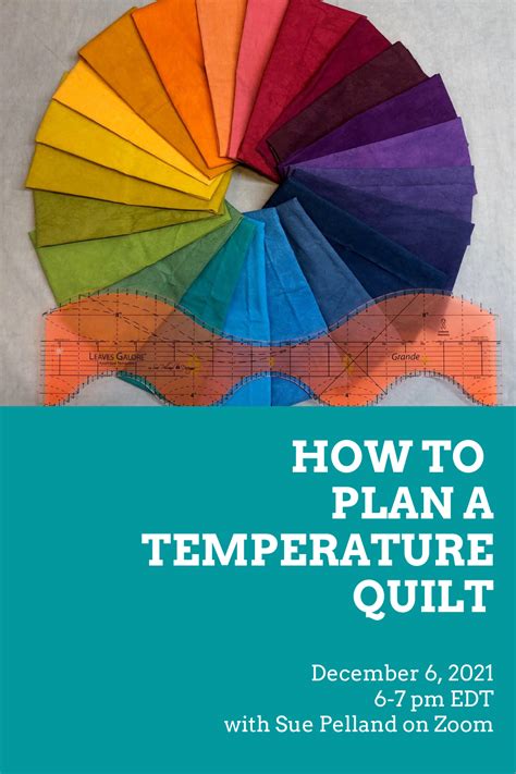 Temperature Quilt Color Chart