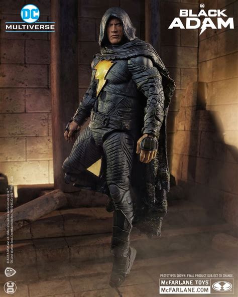 McFarlane Toys Black Adam Movie Rock Cloak Adam Revealed The Toyark