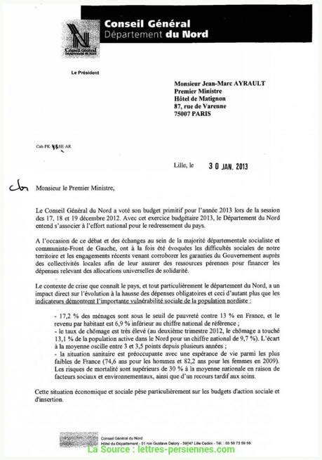 lettre au président du conseil général Paperblog