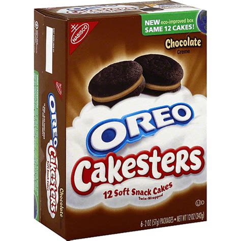 Oreo Cakesters Snack Cakes, Soft, Chocolate Creme | Cookies | Phelps Market