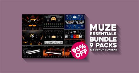 Save On Muze Essentials Bundle Kontakt Instruments For Usd