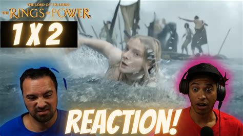 The Lord Of The Rings The Rings Of Power 1x2 Adrift Reaction