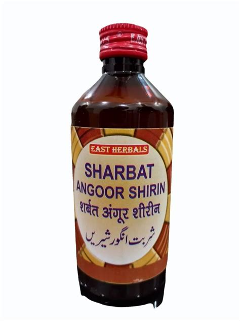 East Herbals Sharbat Angoor Shirin 200 Ml At Rs 94 Bottle In Unnao