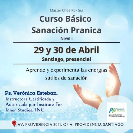 Curso Básico de Sanación Pránica Verónica Esteban Rojas