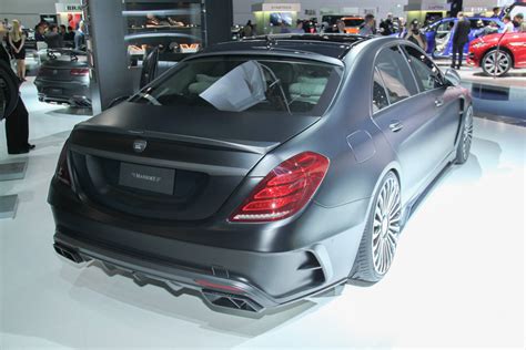 Frankfurt 2015 Mansory Mercedes Benz S63 Amg Black Edition Gtspirit