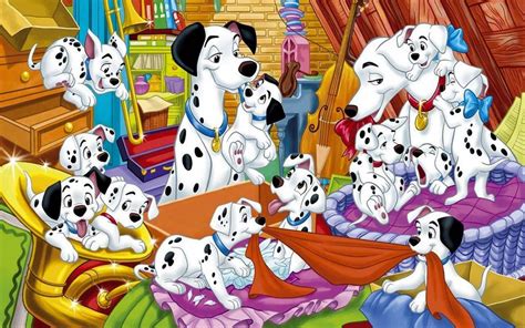 101 Dalmatians Zoom Background