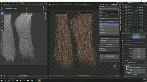 Blender Hair Texture Hair Tool Baking Tutorial