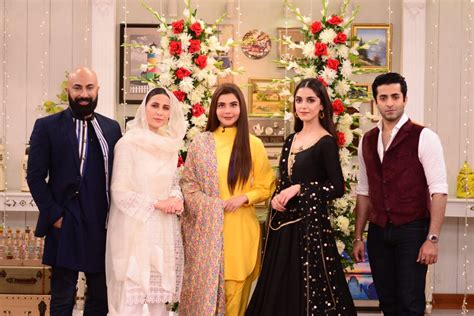 Beautiful Clicks Of Cast Of Drama Pehli Si Mohabbat In Good Morning