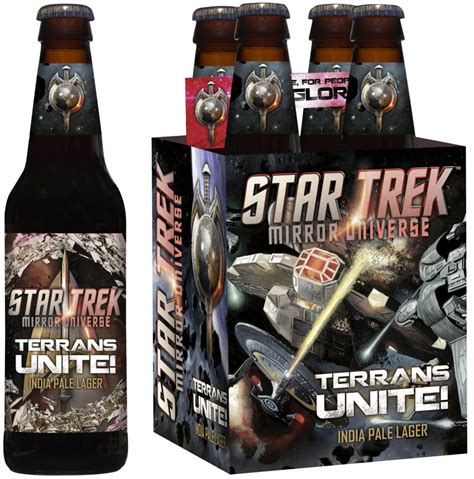 Terrans Unite Lager Joins Shmaltz Star Trek Beer Line •