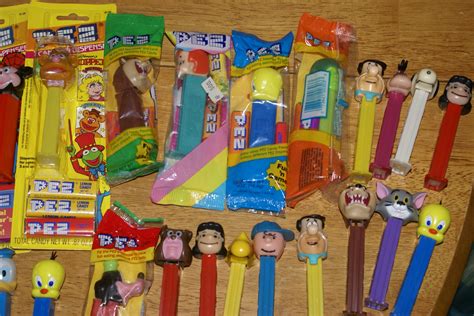 60 Vintage Pez Dispensers