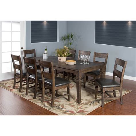 Sunny Designs Homestead Rustic Pine Extension Dining Table Bennetts Home Furnishings Dining