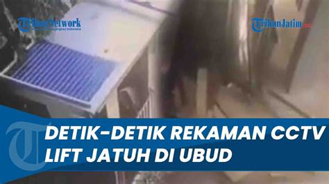 Tewaskan Lima Pegawai Rekaman Cctv Detik Detik Lift Ayu Terra Resort