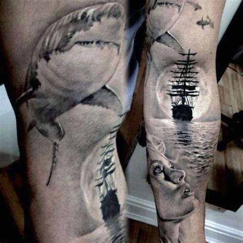 70 Unique Ship Tattoo Ideas For Men Ship Tattoo Sleeve Tattoos