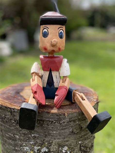 Nostalgic Handmade Wooden Pinocchio Puppet Wood Catawiki