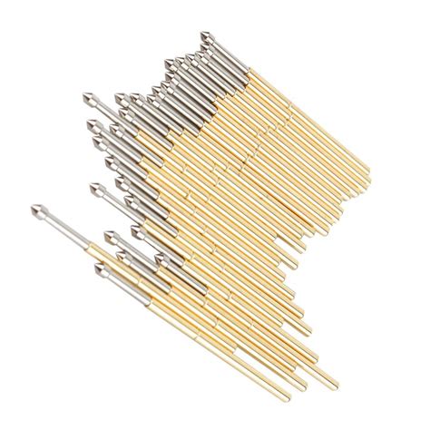 100pcs P75 B1 Spring Test Probe Pogo Pin Test Tools Needle Straight Up