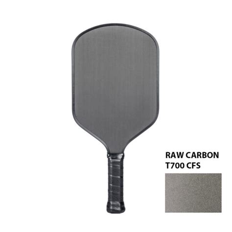 High End Raw Carbon Pickleball Racket Toray T700 Carbon Fiber