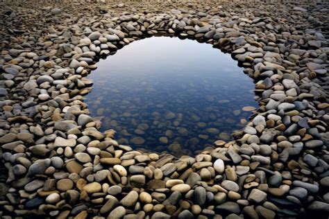 Outdoor Art Pebbles Artwork Created By Midjourney From A S Flickr