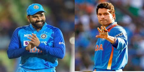 Rohit Sharma On Verge Of Breaking Sachin Tendulkars All Time Record In