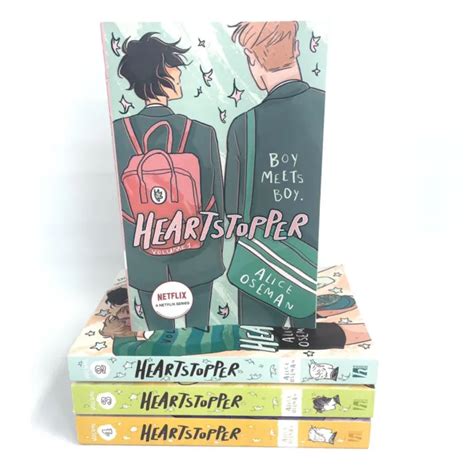 Heartstopper Complete Set Volumes 1 4 By Alice Oseman 3995 Picclick Au