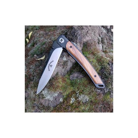 Couteau BREIZH KONTELL Olivier 12 CM Finition Titane EUSTACHE