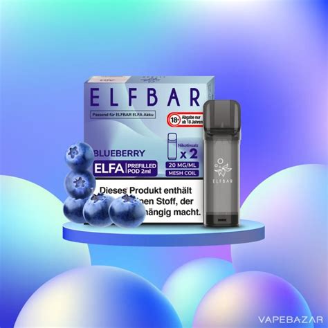 Elf Bar ELFA Blueberry Prefilled Pod Nur 6 50