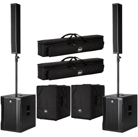 X Rcf Evox Active Way Array Pa System Watt X Rcf Cvr Evox