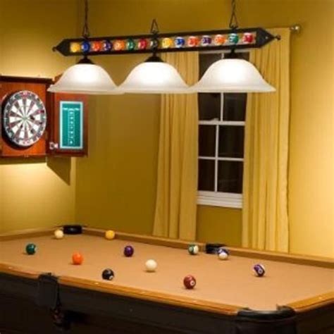 Landmark 58 Billiardislandbar Pool Table Game Room Light Pendant