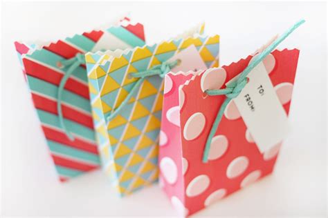 Printable Geometric Gift Bags