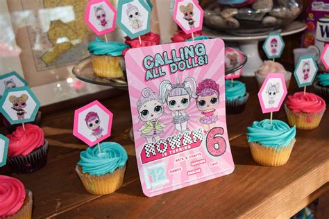 Lol Surprise Dolls Birthday Party Ideas Photo Of Catch My Party